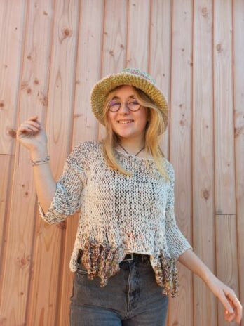 pull paquet cadeau 13 laines aquareve