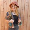 étole au crochet en laine Noro laines aquareve