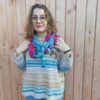 pull plage avec snood aquareve les filles