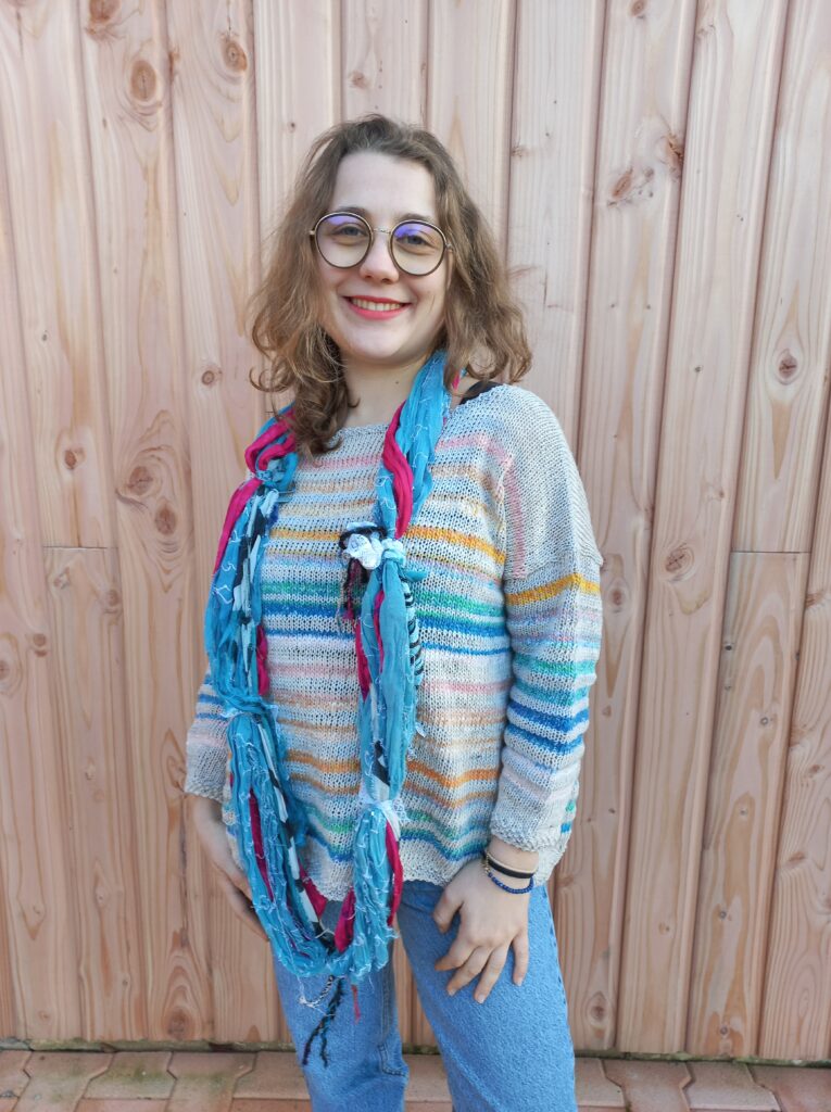 pull plage avec snood aquareve les filles