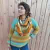 snood en soie recyclée 41 laines aquareve