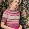 noro akari et silk garden sock solo pull laines aquareve