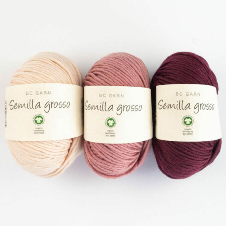 bc garn semilla grosso roses laines aquareve