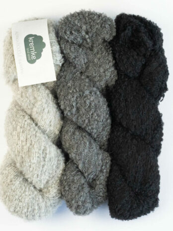 kremke alpaga bouclé laines aquareve