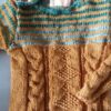 pull en bb soft wool kremke et silk garden sock noro laines aquareve