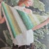 Noro magazine 14 châle en Akari laines aquareve