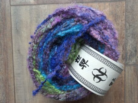 Flower Bed Shaggy 4 pel Noro industriel laines aquareve