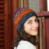 Winter Birds Beanie 7020 koozoo laines aquareve