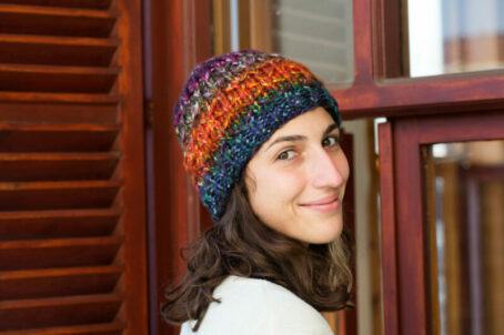 Winter Birds Beanie 7020 koozoo laines aquareve