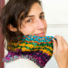 Winter Birds Cowl 7010 koozoo urthyarns laines aquareve