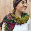 bonnet et écharpe koozoo laines aquarêve