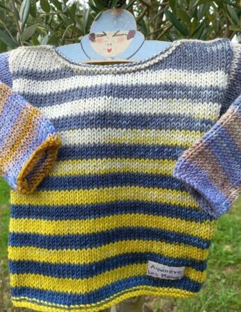 pull uneek dk 3 mois laines aquarêve