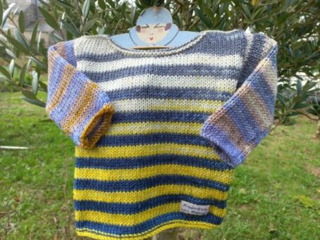 pull uneek dk 3 mois laines aquarêve