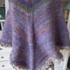 poncho viola lilas laines aquarêve