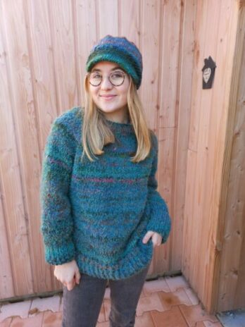 pull au bandana laines aquarêve