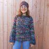 pull vitaminé et casquette cyochin laines aquarêve
