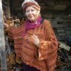 poncho géant laines aquareve