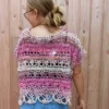 top au crochet akari laines aquareve