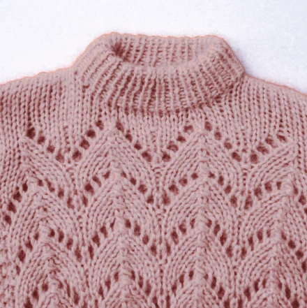 pull montgolfier gepard détail laines aquareve