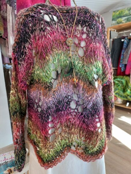 Pull flower bed shaggy laines aquareve