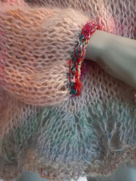 pull mélimélo laines aquareve