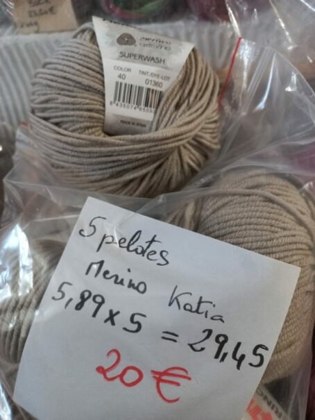 merino 100% katia 40 laines aquareve