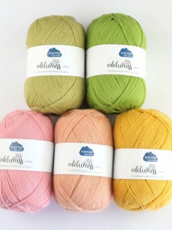 kremke soul wool edelweiss classic assortiment Spring fever laines aquareve