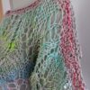 pull dentelle détail laines aquareve