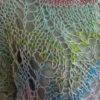 pull dentelle lin et noro laines aquareve