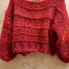 pull éclat corail laines aquareve