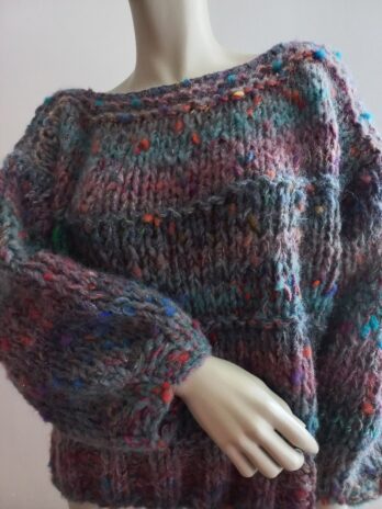 pull aurores boreales laines aquareve
