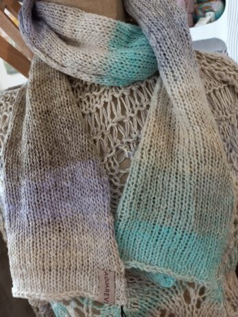 echarpe yukata tetsu laines aquareve