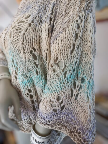 pull dentelle-brise -de-trégastel détail laines aquareve