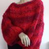 pull melimelo rouge laines aquareve